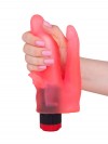 Двойной анально-вагинальный вибромассажёр с лепестками - 17 см. фото 6 — pink-kiss