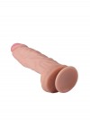 Гигантский стимулятор-фаллос с присоской - 22,5 см. фото 4 — pink-kiss