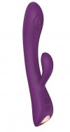 Фиолетовый вибратор-кролик Bunny & Clyde - 22,5 см. фото 1 — pink-kiss