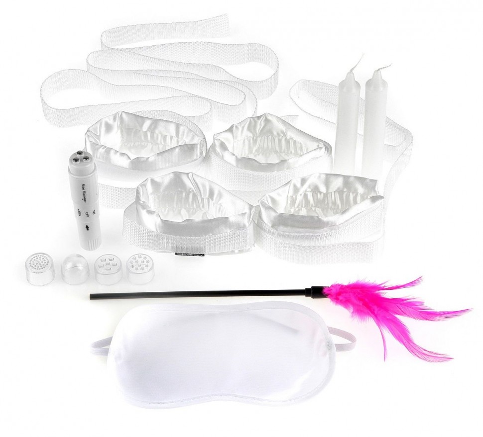 Набор для эротических игр Honeymoon Bondage Kit фото 1 — pink-kiss