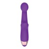 Фиолетовый массажёр для G-точки G-Spot Pleaser - 19 см. фото 2 — pink-kiss