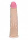 Фаллоимитатор на присоске из неоскин - 20,5 см. фото 1 — pink-kiss