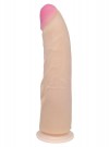 Фаллоимитатор на присоске из неоскин - 20,5 см. фото 2 — pink-kiss