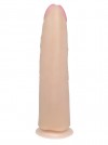 Фаллоимитатор на присоске из неоскин - 20,5 см. фото 3 — pink-kiss