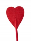 Стек с красным наконечником-сердечком - 70 см. фото 4 — pink-kiss