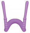 Фиолетовый гибкий фаллоимитатор Intimate Spreader для G-стимуляции фото 2 — pink-kiss