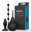 Анальный набор Nexus Anal Beginner Kit: пробка, душ и шарики фото 1 — pink-kiss