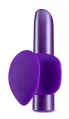 Фиолетовый вибромассажер B6 - 10,16 см. фото 1 — pink-kiss