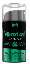 Жидкий интимный гель с эффектом вибрации Vibration! Ganjah - 15 мл. фото 1 — pink-kiss