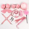 Розовый БДСМ-набор «Оки-Чпоки» из 11 предметов фото 15 — pink-kiss