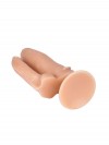 Анально-вагинальный фаллоимитатор с шипами на присоске №11 - 15,5 см. фото 5 — pink-kiss