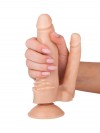 Анально-вагинальный фаллоимитатор с шипами на присоске №11 - 15,5 см. фото 7 — pink-kiss