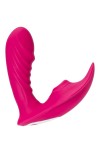 Ярко-розовый стимулятор точки G с вакуум-волновой стимуляцией Shani фото 3 — pink-kiss