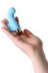 Голубая вибронасадка на палец JOS DANKO для точки G - 9,5 см. фото 5 — pink-kiss