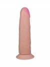Фаллоимитатор на присоске из неоскин - 17 см. фото 2 — pink-kiss