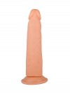 Податливый фаллоимитатор на присоске - 16,5 см. фото 3 — pink-kiss