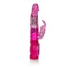 Розовый вибромассажер Petite Jack Rabbit - 24 см. фото 2 — pink-kiss