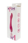 Розовый вибратор NAGHI NO.1 - 22 см. фото 4 — pink-kiss