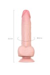 Телесный реалистичный фаллоимитатор My Dear - 22,5 см. фото 10 — pink-kiss