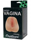 Телесный мастурбатор Realistic Vagina - вагина и анус фото 2 — pink-kiss
