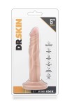 Телесный фаллоимитатор-реалистик 5 Inch Mini Cock на присоске - 14,6 см. фото 4 — pink-kiss