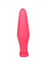 Розовая анальная пробка - 14 см. фото 3 — pink-kiss