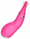 Розовый вибратор Candice с вращением - 12,7 см. фото 1 — pink-kiss