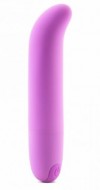 Фиолетовый вибромассажер Pink Vibe для стимуляции точки G и клитора - 12,2 см. фото 1 — pink-kiss