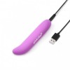 Фиолетовый вибромассажер Pink Vibe для стимуляции точки G и клитора - 12,2 см. фото 5 — pink-kiss
