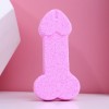 Бомбочка для ванны в форме мужского достоинства «Сильной и независимой» с ароматом земляники - 60 гр. фото 3 — pink-kiss