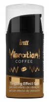 Жидкий интимный гель с эффектом вибрации Vibration! Coffee - 15 мл. фото 1 — pink-kiss
