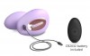 Сиреневый U-образный стимулятор клитора и точки G с пультом ДУ Wonderlover фото 2 — pink-kiss