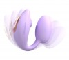 Сиреневый U-образный стимулятор клитора и точки G с пультом ДУ Wonderlover фото 3 — pink-kiss