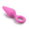Розовая анальная пробка Pointy Plug - 12 см. фото 2 — pink-kiss