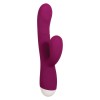 Фиолетовый вибратор-кролик Double Tap - 22,2 см. фото 3 — pink-kiss
