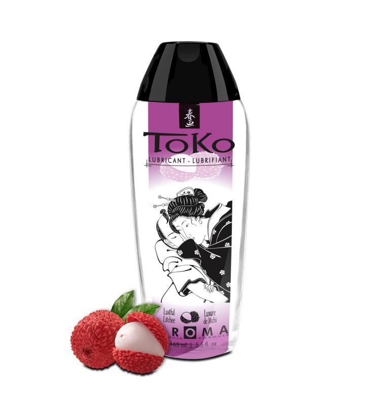 Интимный гель TOKO Lustful Litchee с ароматом личи - 165 мл. фото 1 — pink-kiss