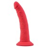 Красный реалистичный фаллоимитатор Jimmy - 19 см. фото 1 — pink-kiss