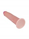 Реалистичный фаллоимитатор с бугорком - 18,5 см. фото 5 — pink-kiss