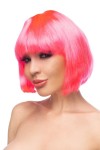 Ярко-розовый парик "Ахира" фото 1 — pink-kiss