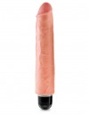 Телесный вибратор-реалистик 10" Vibrating Stiffy - 30,5 см. фото 1 — pink-kiss