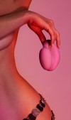 Розовый U-образный стимулятор клитора и точки G с пультом ДУ Wonderlover фото 5 — pink-kiss