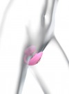 Розовый U-образный стимулятор клитора и точки G с пультом ДУ Wonderlover фото 6 — pink-kiss