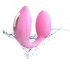 Розовый U-образный стимулятор клитора и точки G с пультом ДУ Wonderlover фото 8 — pink-kiss
