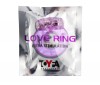 Фиолетовое эрекционное кольцо с виброэлементом в верхней части фото 2 — pink-kiss