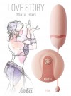 Нежно-розовое виброяйцо Mata Hari с пультом ДУ фото 1 — pink-kiss