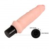 Вибратор телесного цвета  Realistic Cock Vibe - 15,5 см. фото 2 — pink-kiss