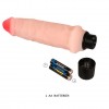Вибратор телесного цвета  Realistic Cock Vibe - 15,5 см. фото 3 — pink-kiss