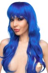 Синий парик "Иоко" фото 1 — pink-kiss