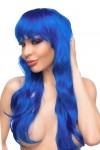 Синий парик "Иоко" фото 2 — pink-kiss