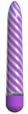 Фиолетовый вибратор Sweet Swirl Vibrator - 21,3 см. фото 1 — pink-kiss